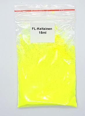 Fluori värijauhe keltainen 15ml